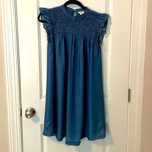 Ruffle sleeve summer dress